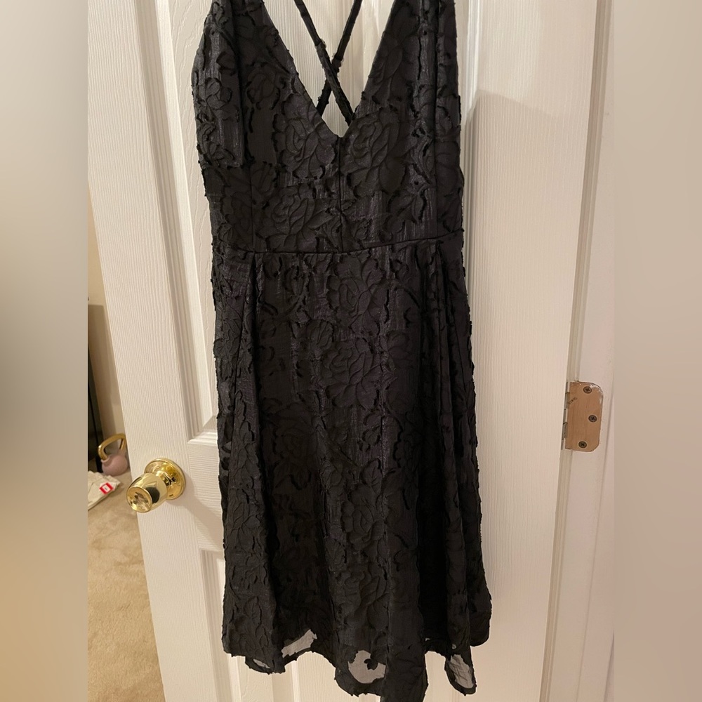 NWT Wild Fable brand skater style dress, straps cross in back, low back - Picture 3 of 3
